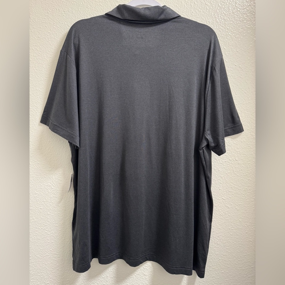 Old Navy Active Cloud 94 Soft Polo Shirt Button Collared Stretch Gray Mens XL - Picture 2 of 7